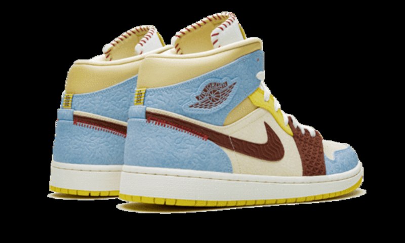 Air Jordan 1 Mid Fearless Maison Château Rouge