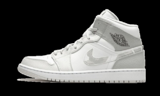 Air Jordan 1 Mid Gray Camo