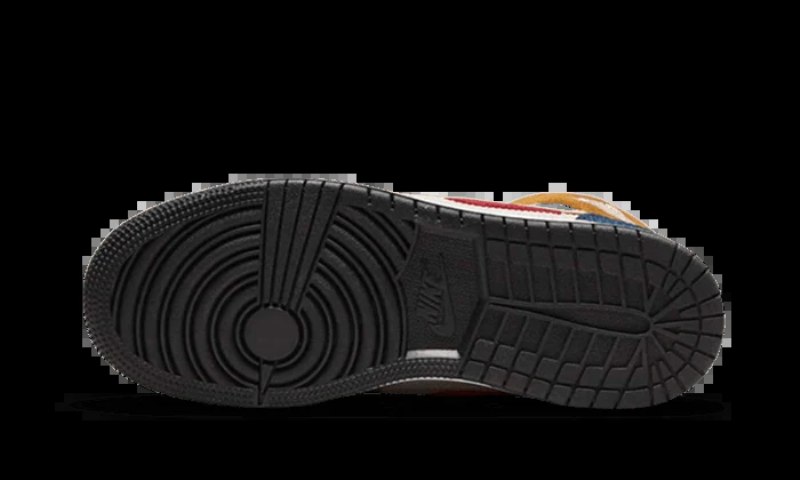 Air Jordan 1 Mid Gs Patchwork