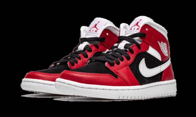 Air Jordan 1 Mid Gym Punainen Musta