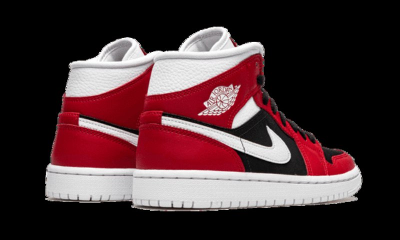 Air Jordan 1 Mid Gym Punainen Musta