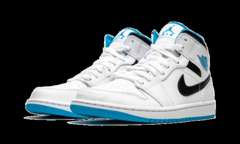 Air Jordan 1 Mid Laser Blue