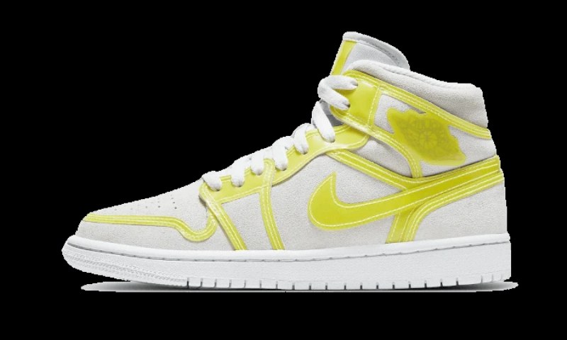 Air Jordan 1 Mid Lx Opti Keltainen
