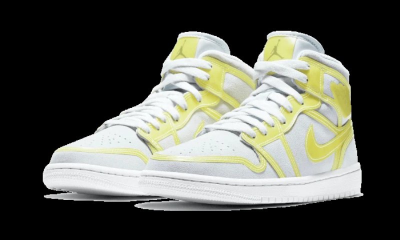 Air Jordan 1 Mid Lx Opti Keltainen