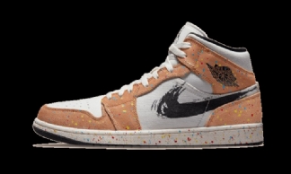 Air Jordan 1 Mid Se Brushstroke