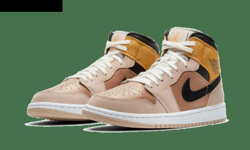 Air Jordan 1 Mid Se Particle Beige