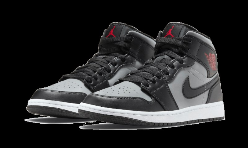 Air Jordan 1 Mid Shadow Punainen
