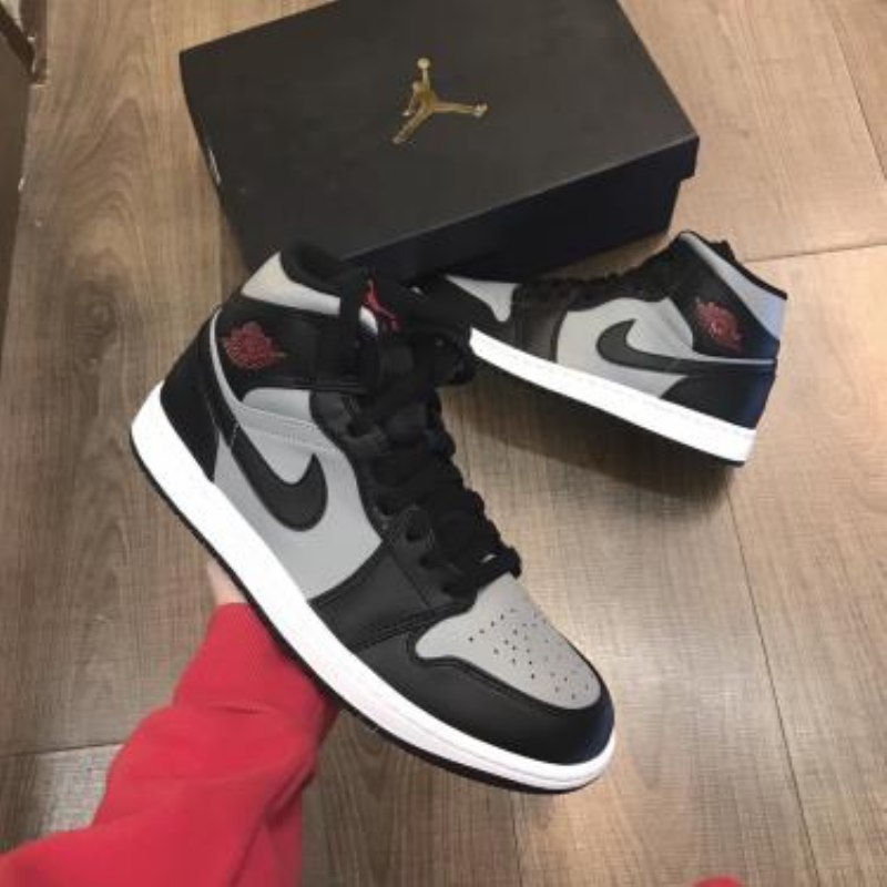 Air Jordan 1 Mid Shadow Punainen