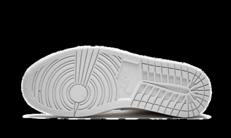 Air Jordan 1 Mid Triple Valkoinen