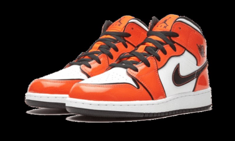 Air Jordan 1 Mid Turf Oranssi