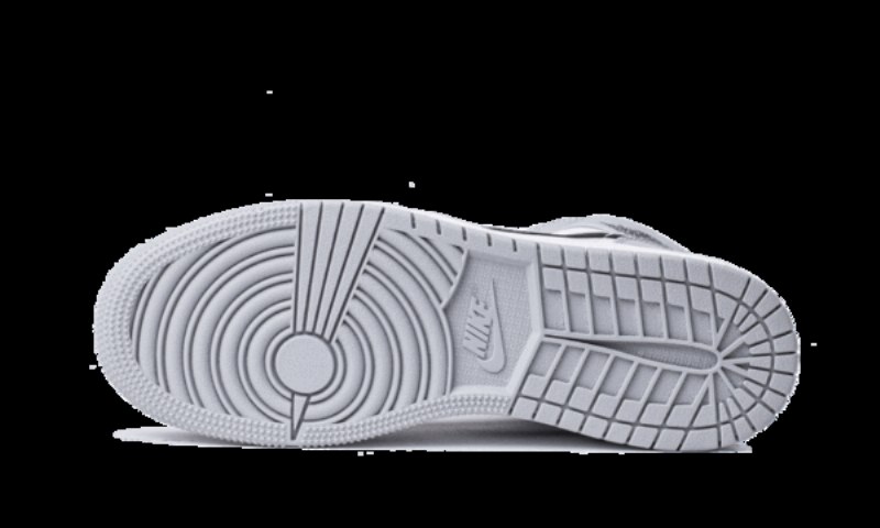 Air Jordan 1 Mid Vaalea Savun Harmaa