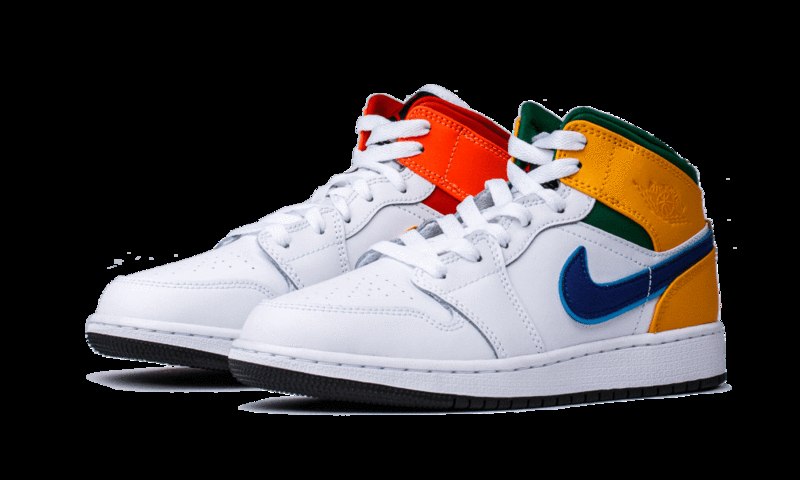 Air Jordan 1 Mid Vaihtoehtoinen Moniväri