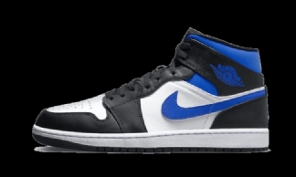 Air Jordan 1 Mid White Black Royal