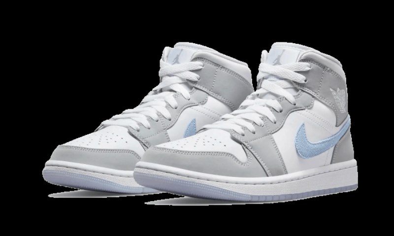 Air Jordan 1 Mid Wolf Gray