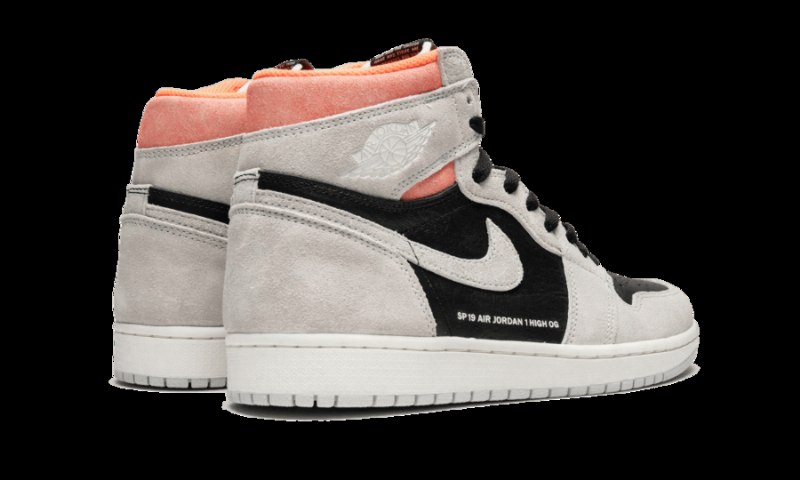 Air Jordan 1 Retro High Neutral Gray Hyper Crimson