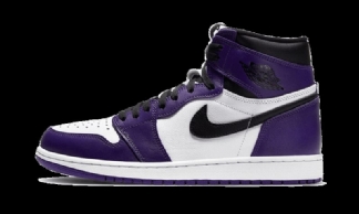 Air Jordan 1 Retro High Og Court Purple Valkoinen