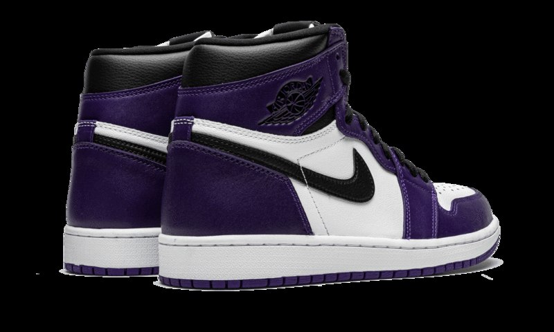 Air Jordan 1 Retro High Og Court Purple Valkoinen