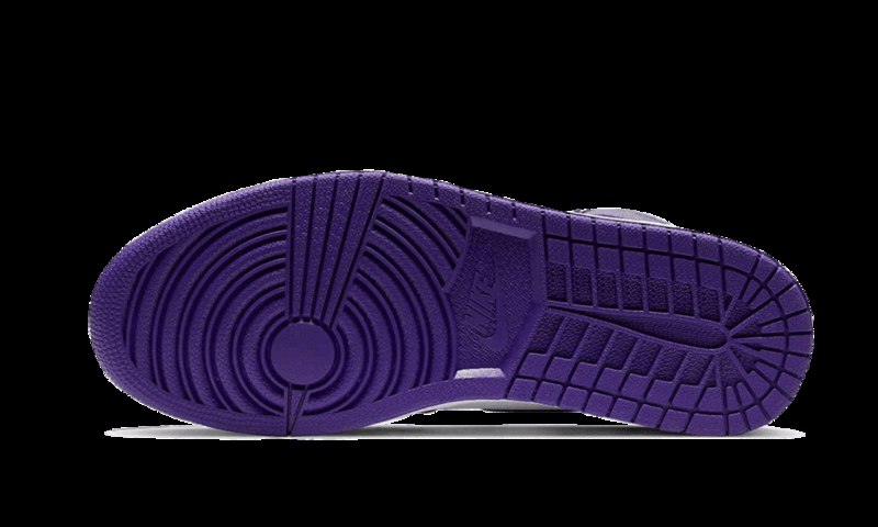 Air Jordan 1 Retro High Og Court Purple Valkoinen