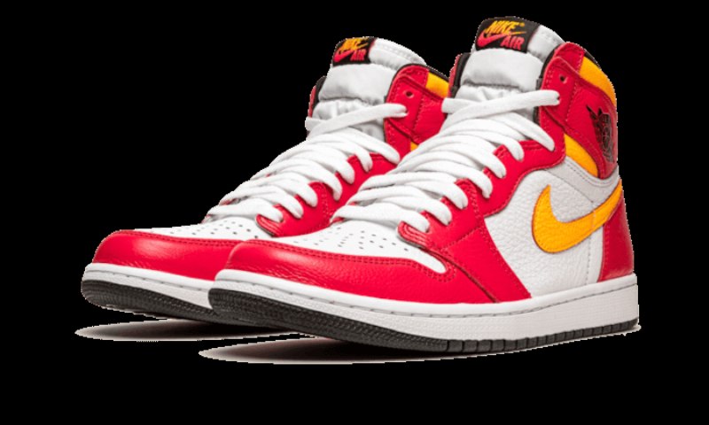 Air Jordan 1 Retro High Og Light Fusion Punainen
