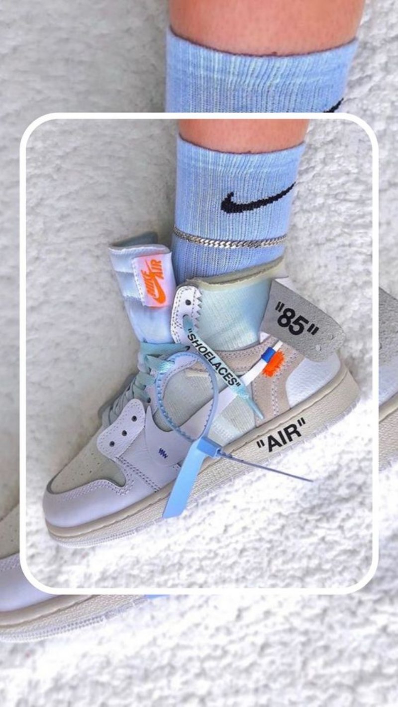 Air Jordan 1 Retro Korkea Laamenvalkoinen Nrg