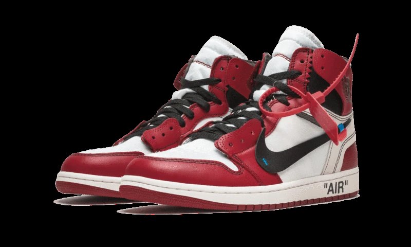 Air Jordan 1 Retro Korkea Lähtövalkoinen Chicago "the Ten"