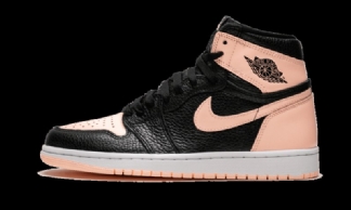 Air Jordan 1 Retro Korkea Musta Crimson Tint
