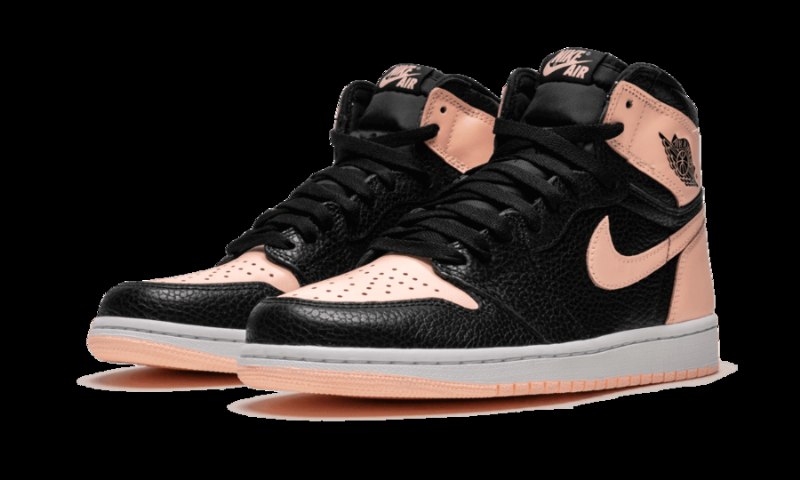 Air Jordan 1 Retro Korkea Musta Crimson Tint