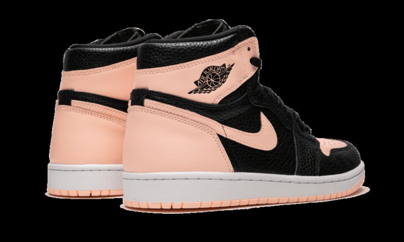 Air Jordan 1 Retro Korkea Musta Crimson Tint
