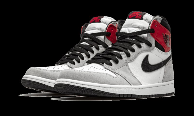 Air Jordan 1 Retro Korkea Vaalea Savun Harmaa