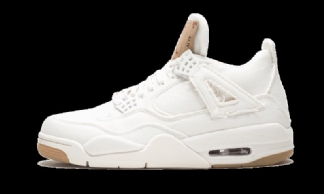 Air Jordan 4 Retro Levi's White