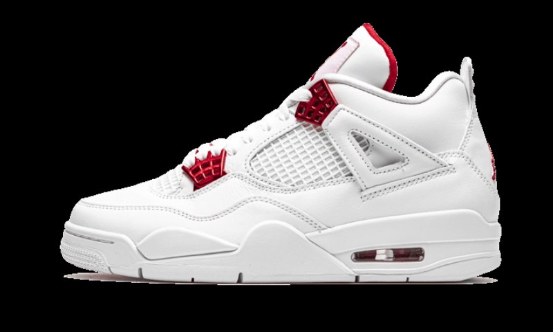 Air Jordan 4 Retro Metalli Punainen