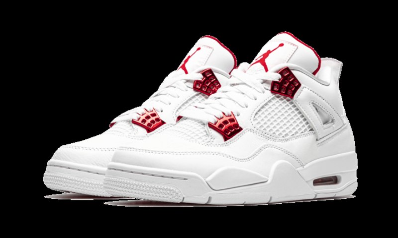 Air Jordan 4 Retro Metalli Punainen