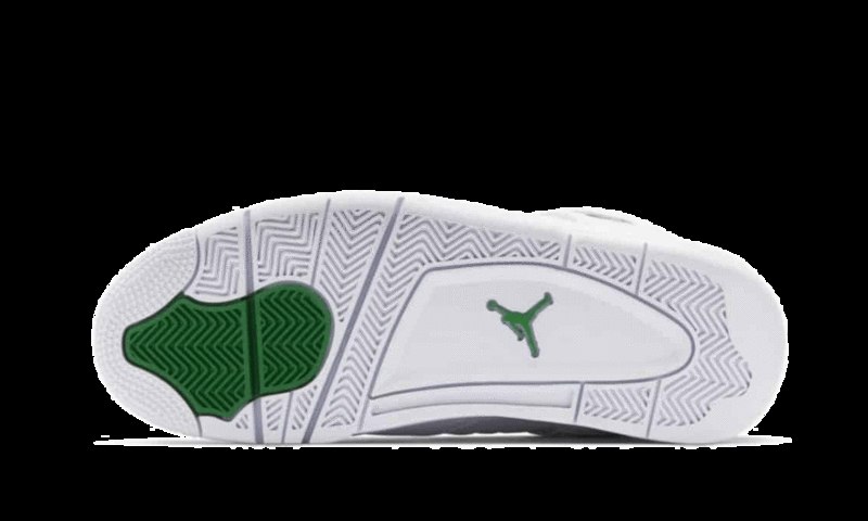 Air Jordan 4 Retro Metallivihreä