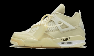 Air Jordan 4 Retro On-valkoinen Purje
