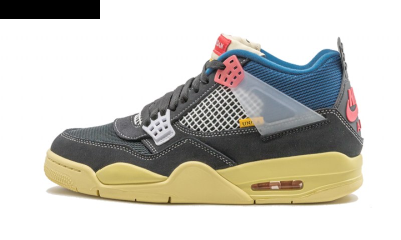 Air Jordan 4 Retro Union Off Noir