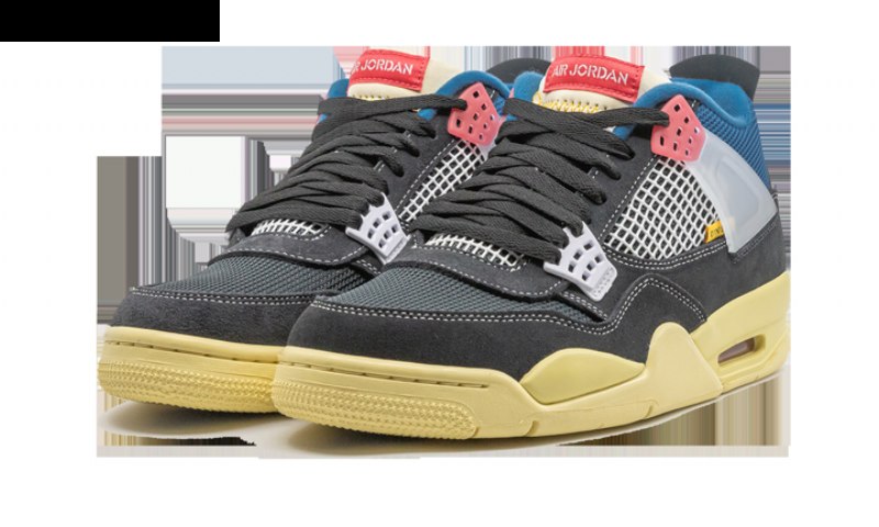 Air Jordan 4 Retro Union Off Noir