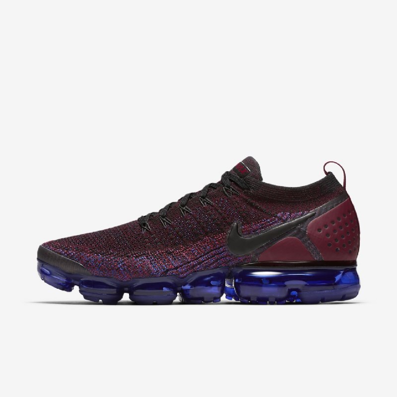 Juokseva Nike Air Vapormax Flyknit 2 Miesten Black Red Team Blue Juoksija
