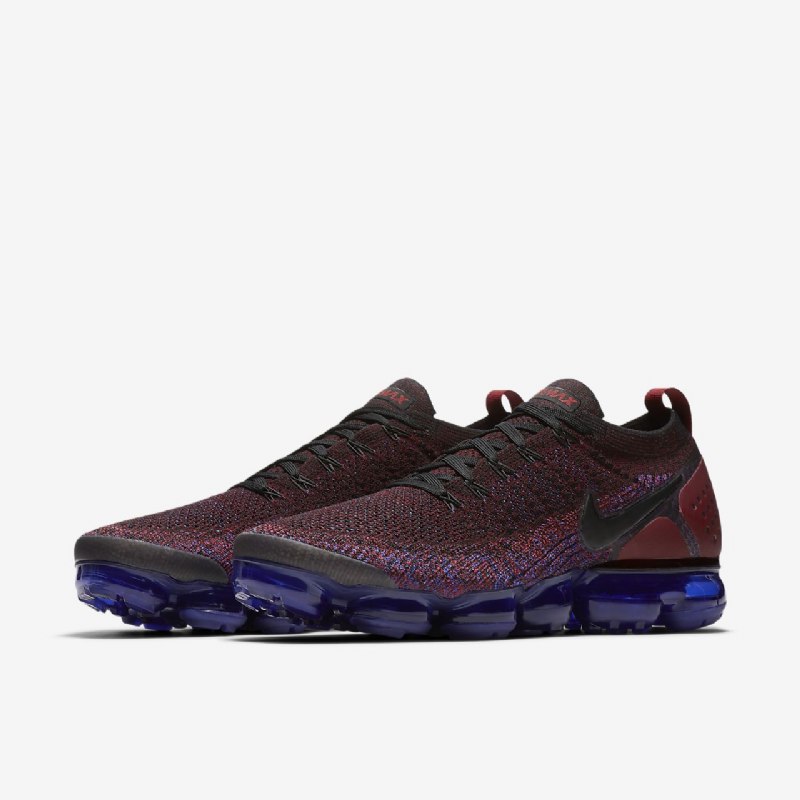Juokseva Nike Air Vapormax Flyknit 2 Miesten Black Red Team Blue Juoksija