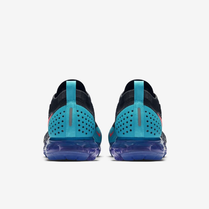 Juokseva Nike Air Vapormax Flyknit 2 Miesten Black White Cactus Pölyinen Kuuma Booli