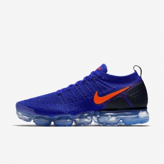 Juokseva Nike Air Vapormax Flyknit 2 Miesten Sininen Juoksija Black Total Crimson