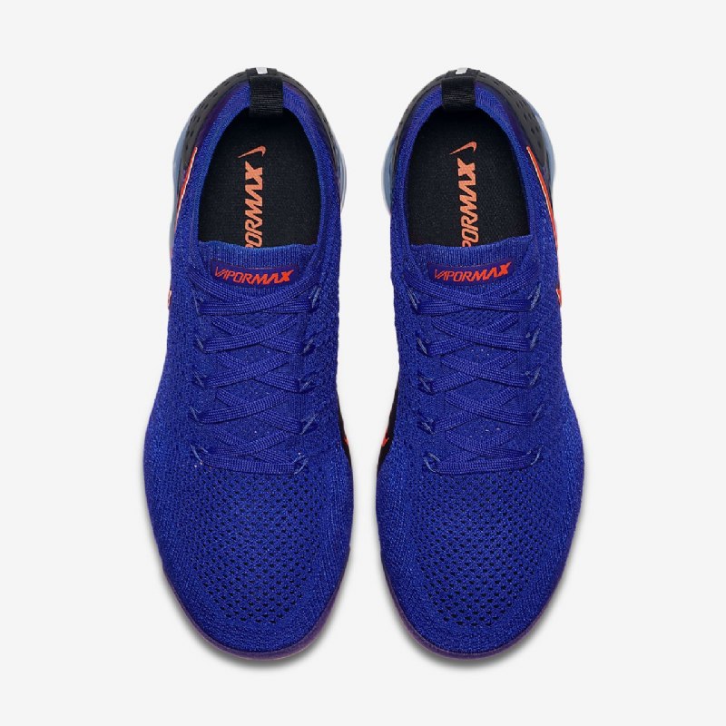 Juokseva Nike Air Vapormax Flyknit 2 Miesten Sininen Juoksija Black Total Crimson