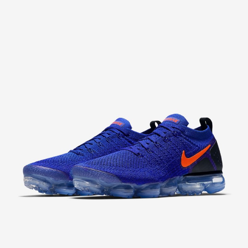 Juokseva Nike Air Vapormax Flyknit 2 Miesten Sininen Juoksija Black Total Crimson