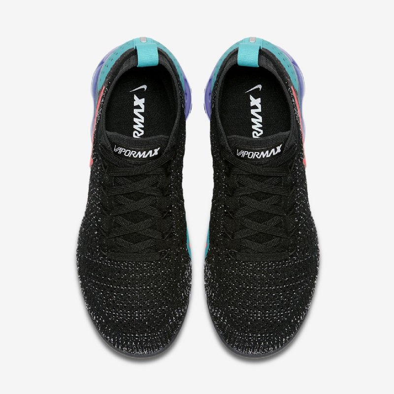 Juokseva Nike Air Vapormax Flyknit 2 Naisten Black White Cactus Pölyinen Hot Booli