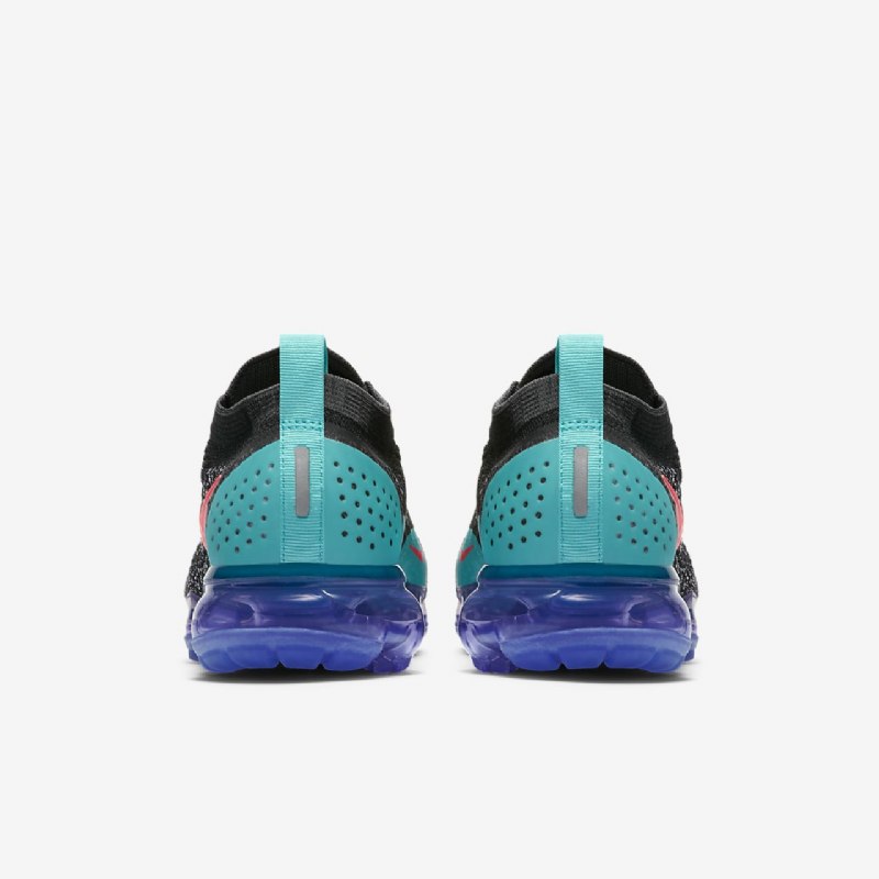 Juokseva Nike Air Vapormax Flyknit 2 Naisten Black White Cactus Pölyinen Hot Booli