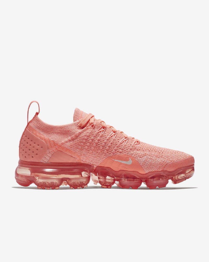 Juokseva Nike Air Vapormax Flyknit 2 Naisten Crimson Pulse Coral Stardust Sail