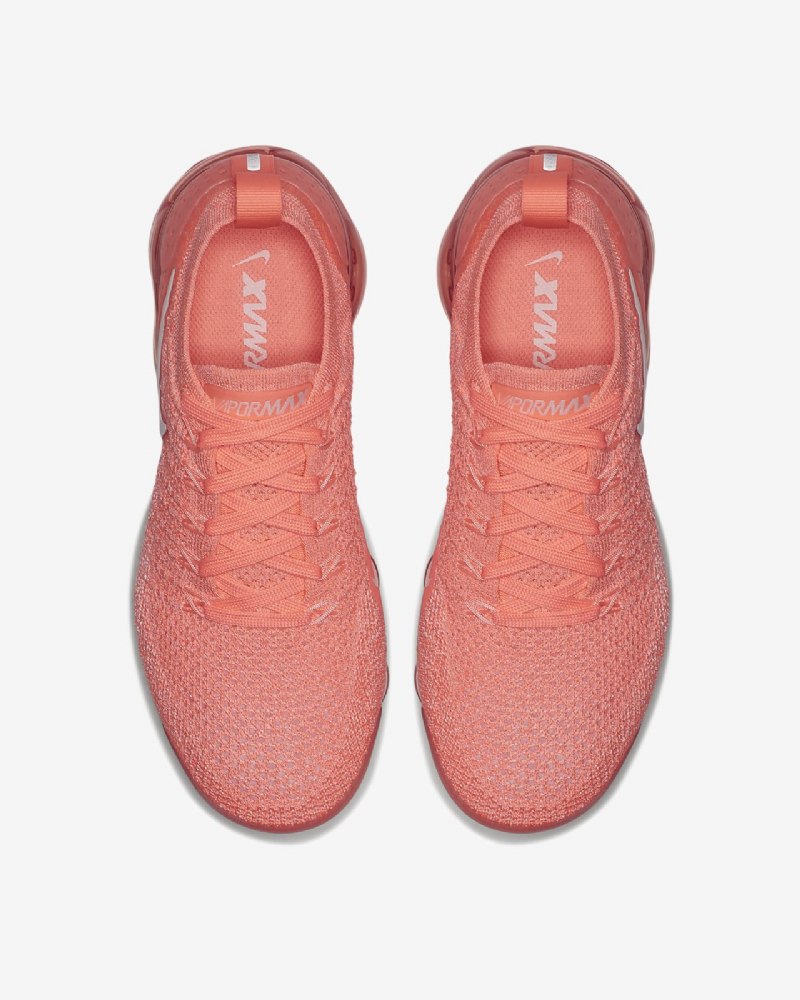 Juokseva Nike Air Vapormax Flyknit 2 Naisten Crimson Pulse Coral Stardust Sail