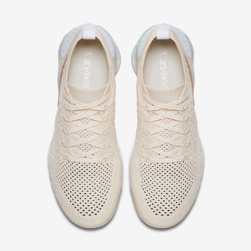 Juokseva Nike Air Vapormax Flyknit 2 Naisten Light Cream White Metallic Gold Star