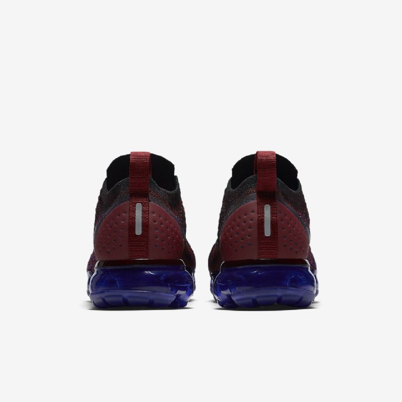 Juokseva Nike Air Vapormax Flyknit 2 Naisten Musta Punainen Team Sininen Juoksija Valkoinen