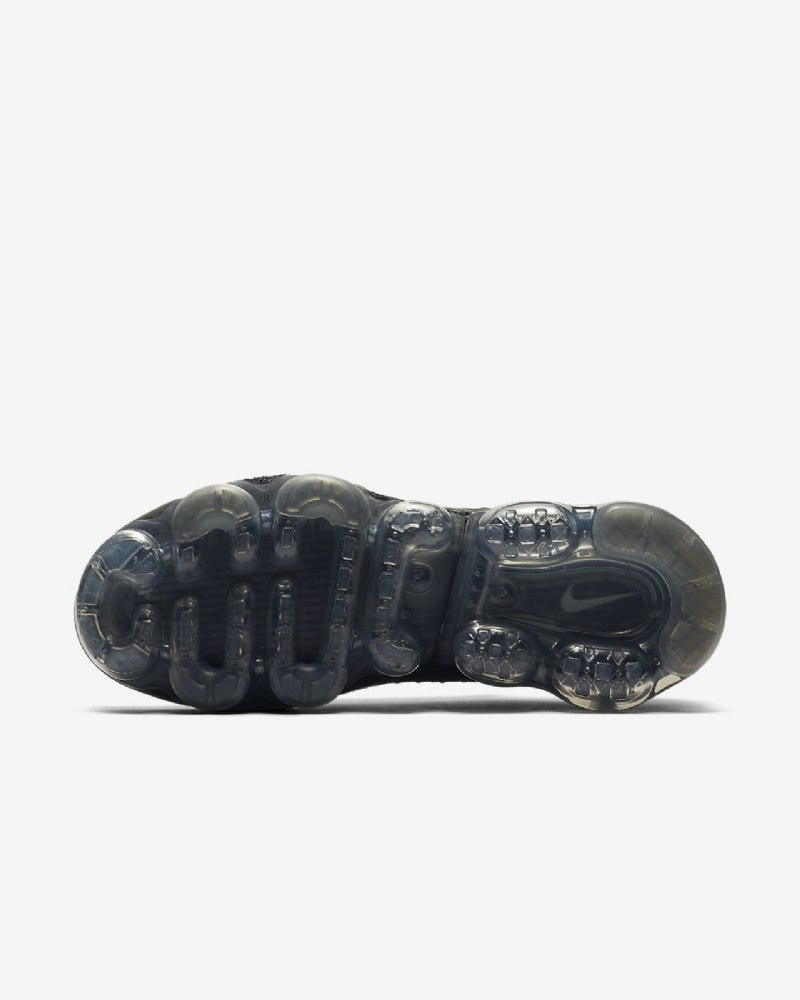 Juokseva Nike Air Vapormax Flyknit 2 Naisten Musta Tummanharmaa Metallinen Hopea Valkoinen