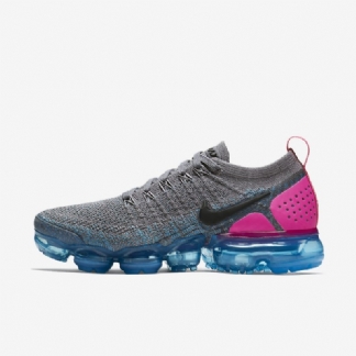 Juokseva Nike Air Vapormax Flyknit 2 Naisten Savupistooli Sininen Orbit Explosion Vaaleanpunainen Musta